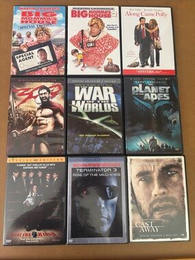 Assorted Movie DVD Collection
